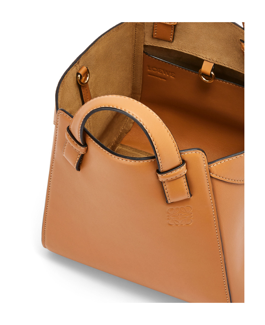 Shop Loewe Hammock Tote Bag In Brown