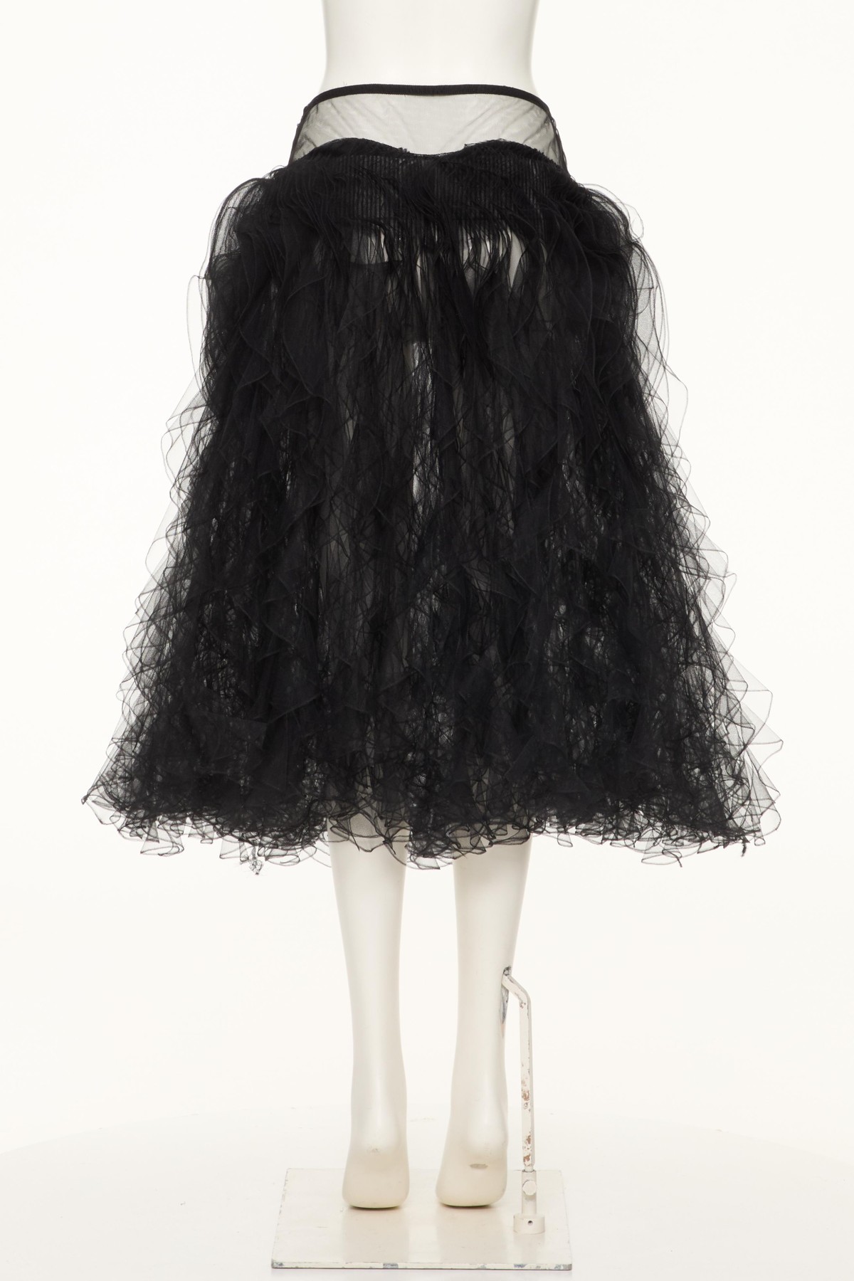 Valentino Tulle Skirt In Black