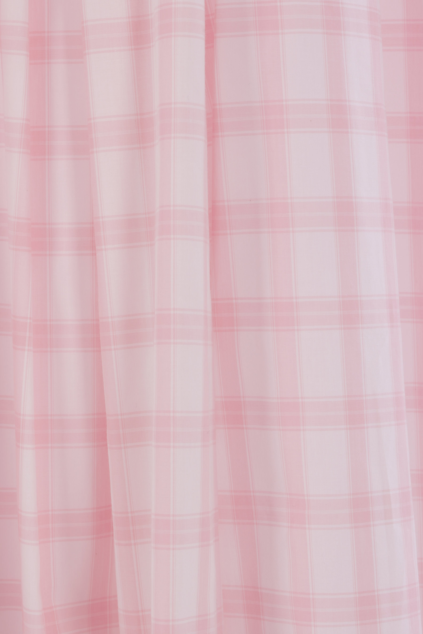 Loewe Pleated Checked Cotton-voile Mini Dress In Pink