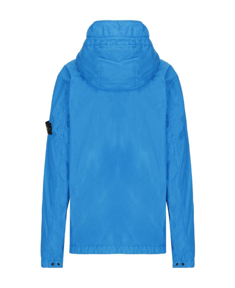 Stone Island Logo-patch Sleeve Jacket In Green