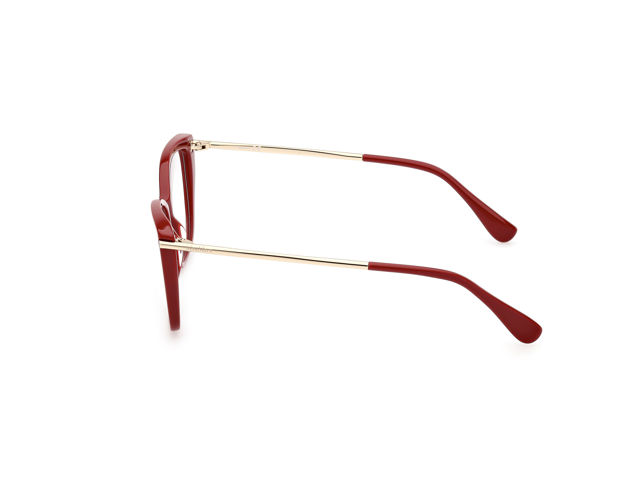 Max Mara Full Frame Plain Mirror In Red