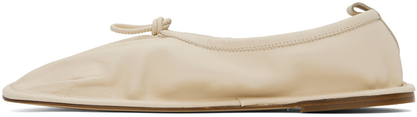 Hereu Off-white Puntera Ballerina Flats