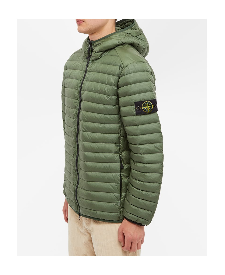 STONE ISLAND COMPASS-PATCH PUFFER JACKET
