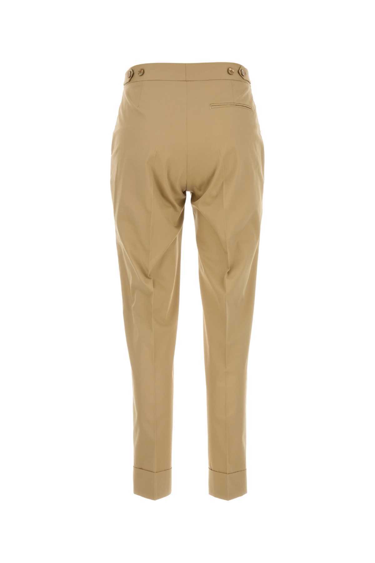 Pt Torino Tapered Trousers In Nude