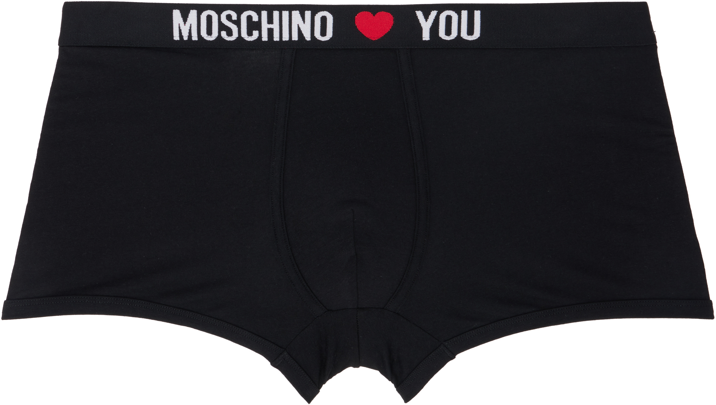 Moschino 2-pack Of Boxer Briefs In White
