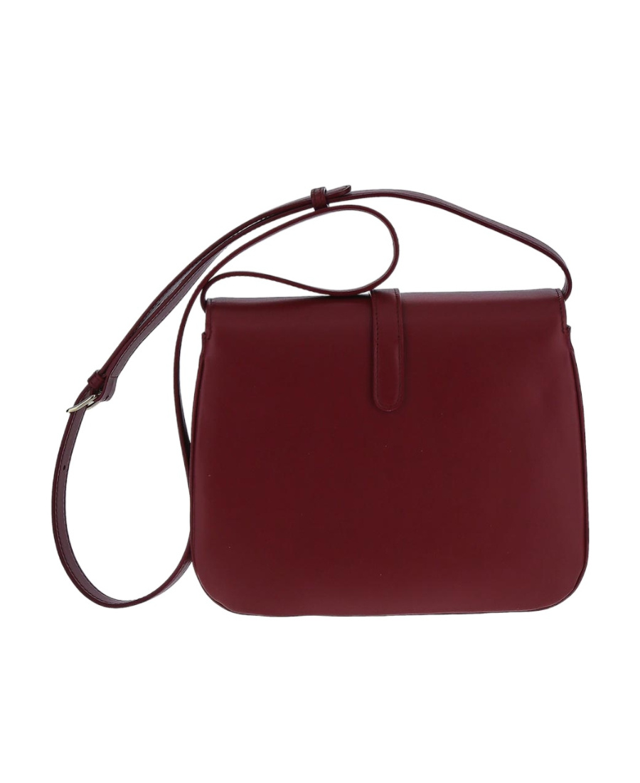 Celine Lock One-shoulder Bag In Red