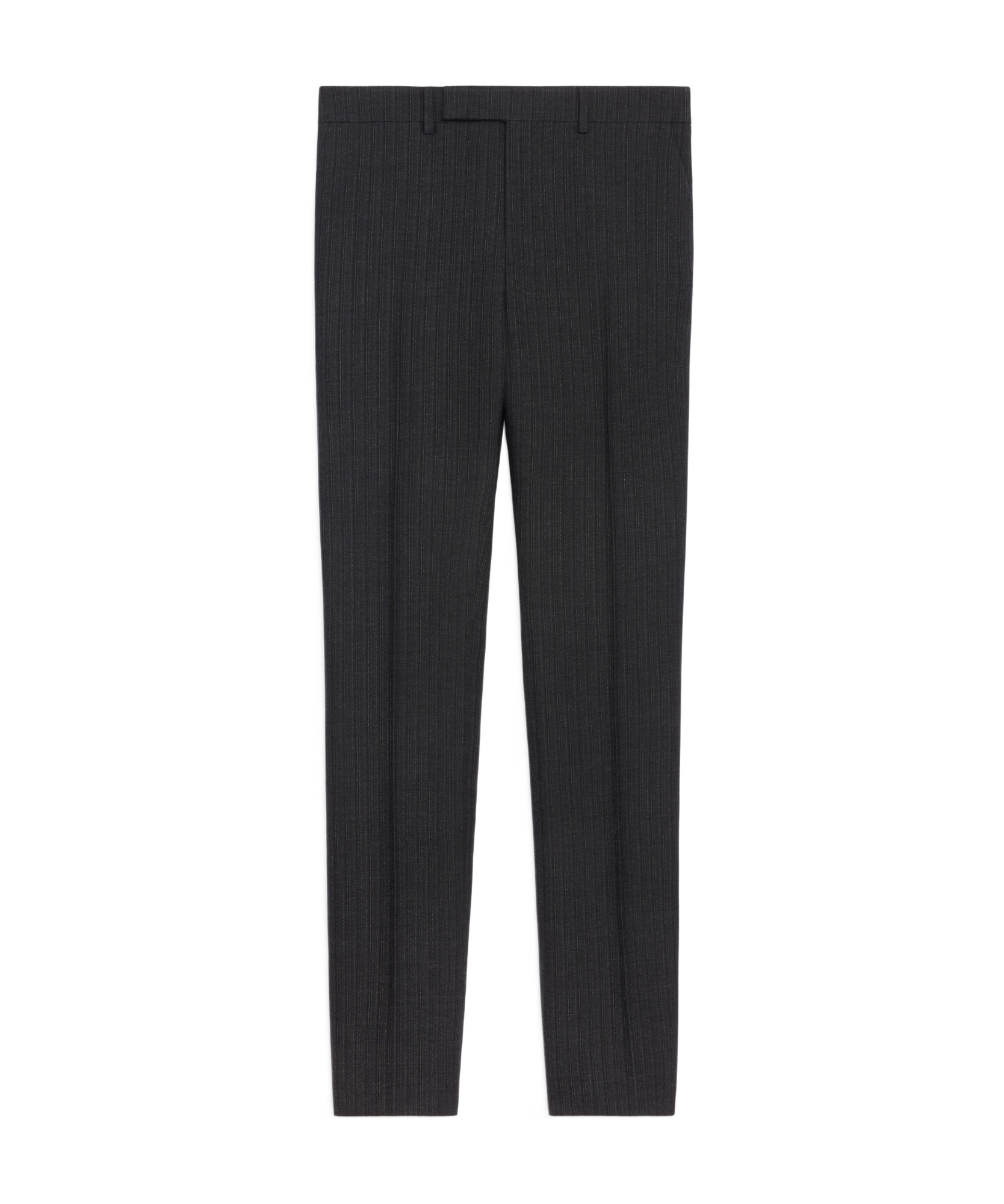 Celine Belt Loop Wool Casual Pants In Black