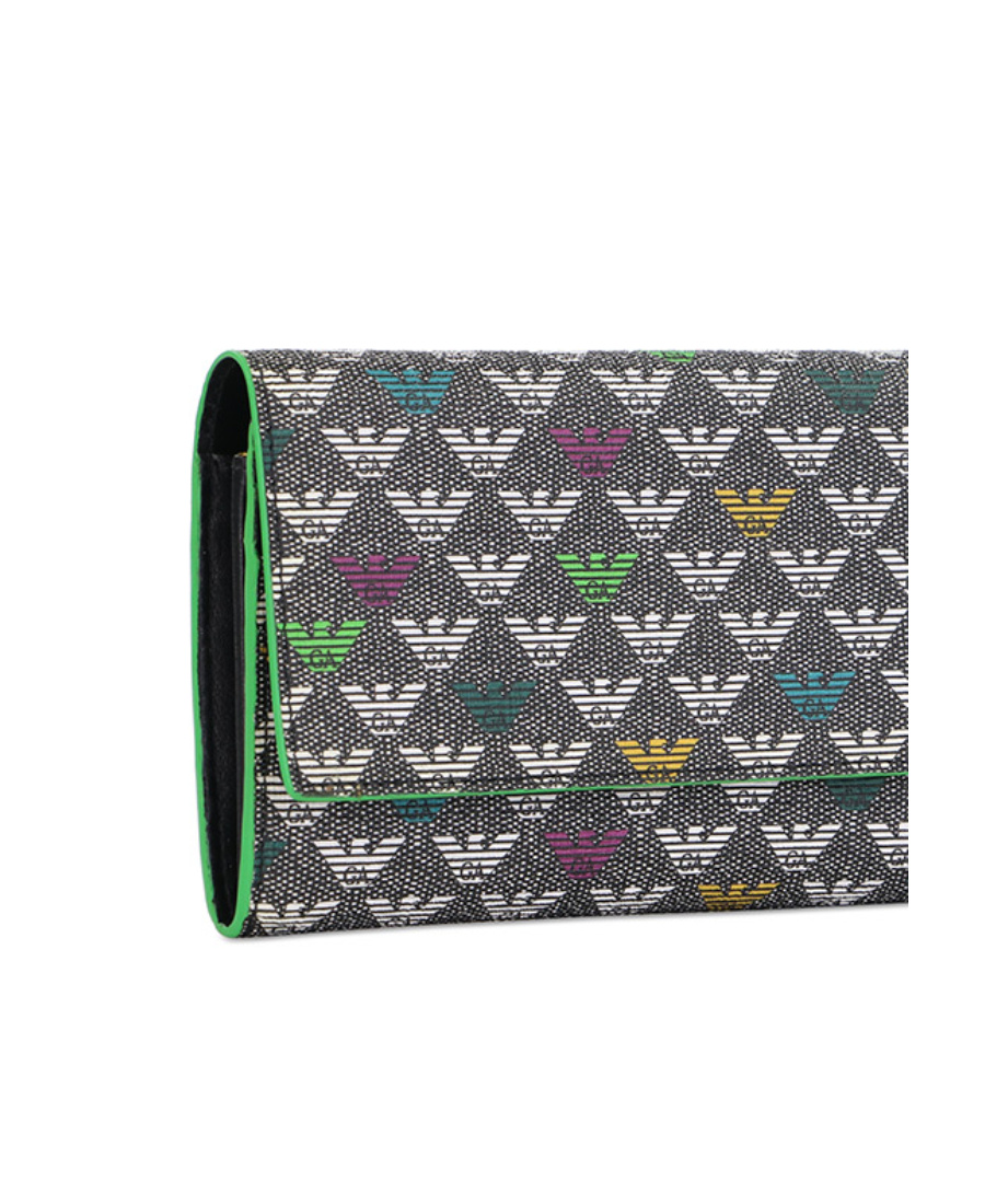EMPORIO ARMANI LOGO DETAILS WALLET