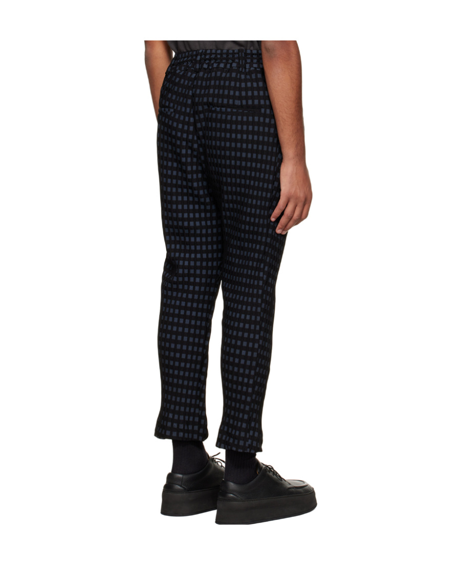 SONG FOR THE MUTE PATTERED CROPPED TROUSERS