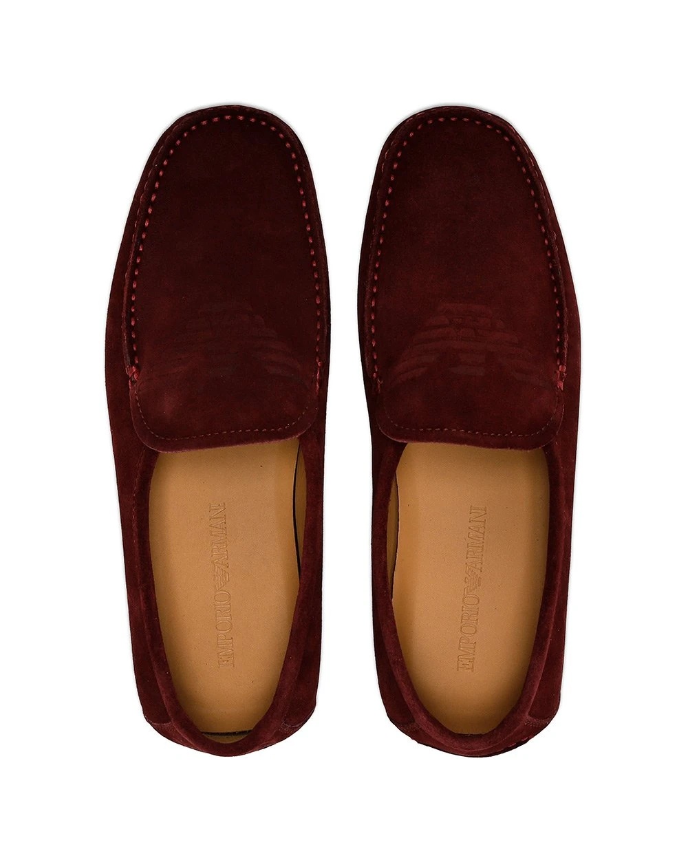 EMPORIO ARMANI SUEDE LOAFER SHOES
