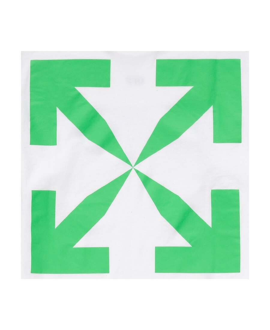 Off-white Graphic-print Cotton T-shirt In White
