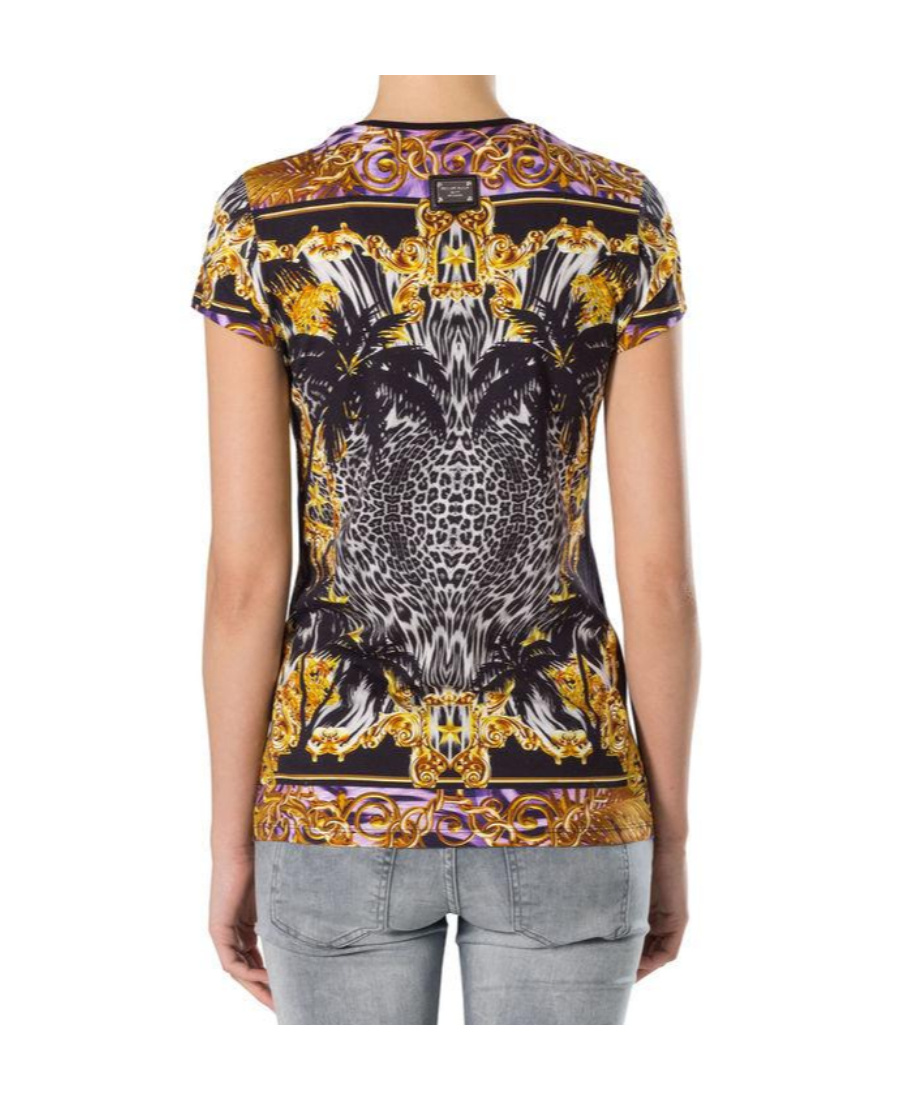 Philipp Plein Print T-shirt In Black