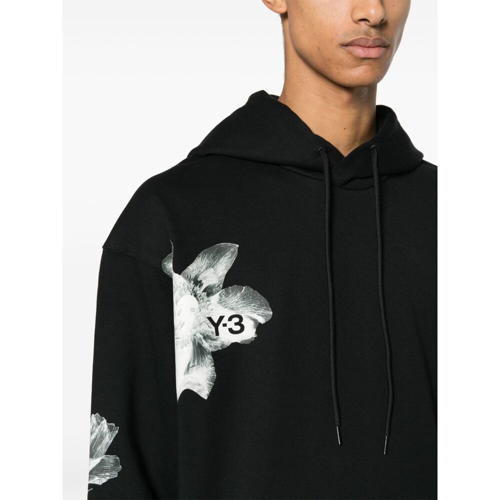 Y-3 Gfx Hoodie In Black