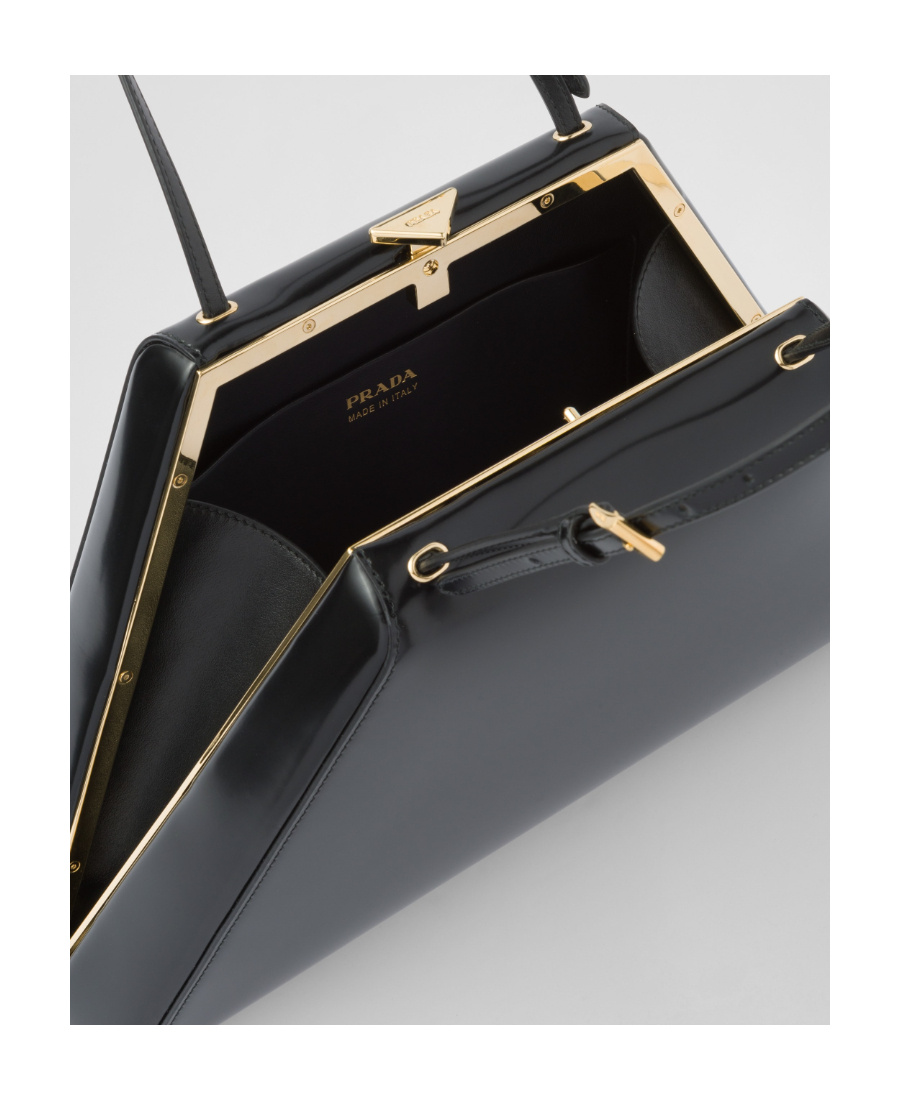 Prada Black Leather Handbag