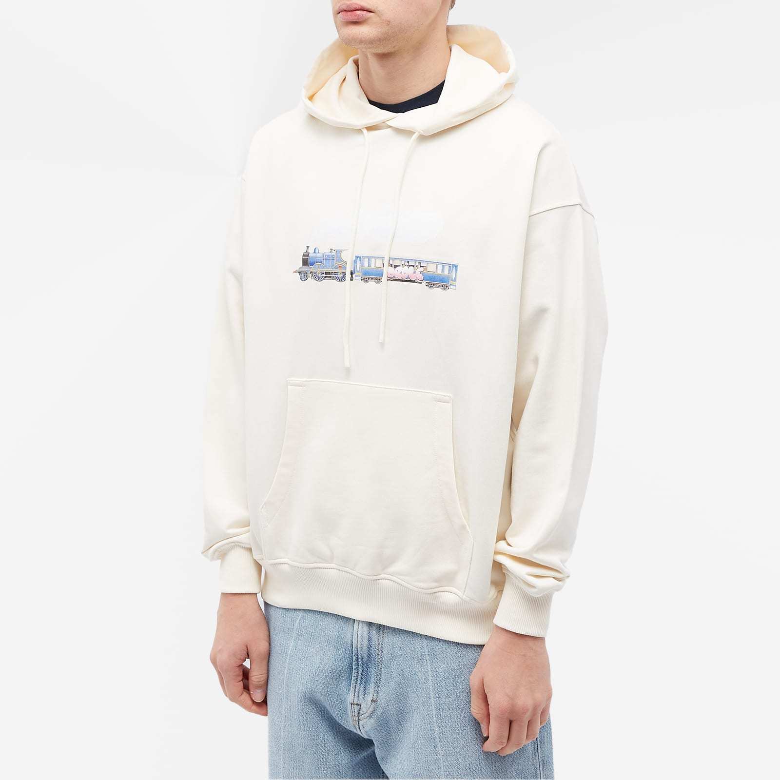 Drôle De Monsieur Long-sleeved Sweater In White