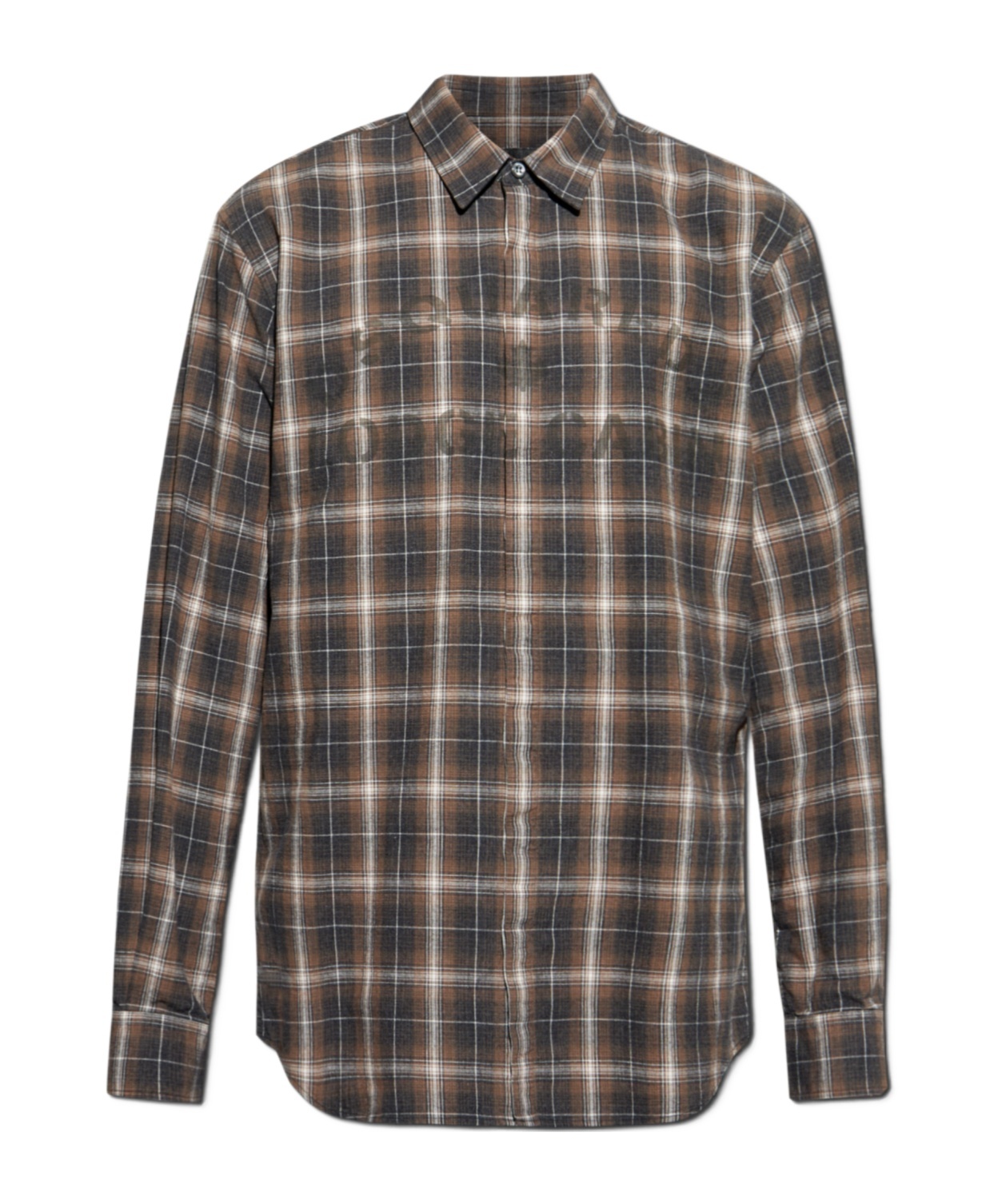Dsquared2 Long-sleeved Shirt In Black