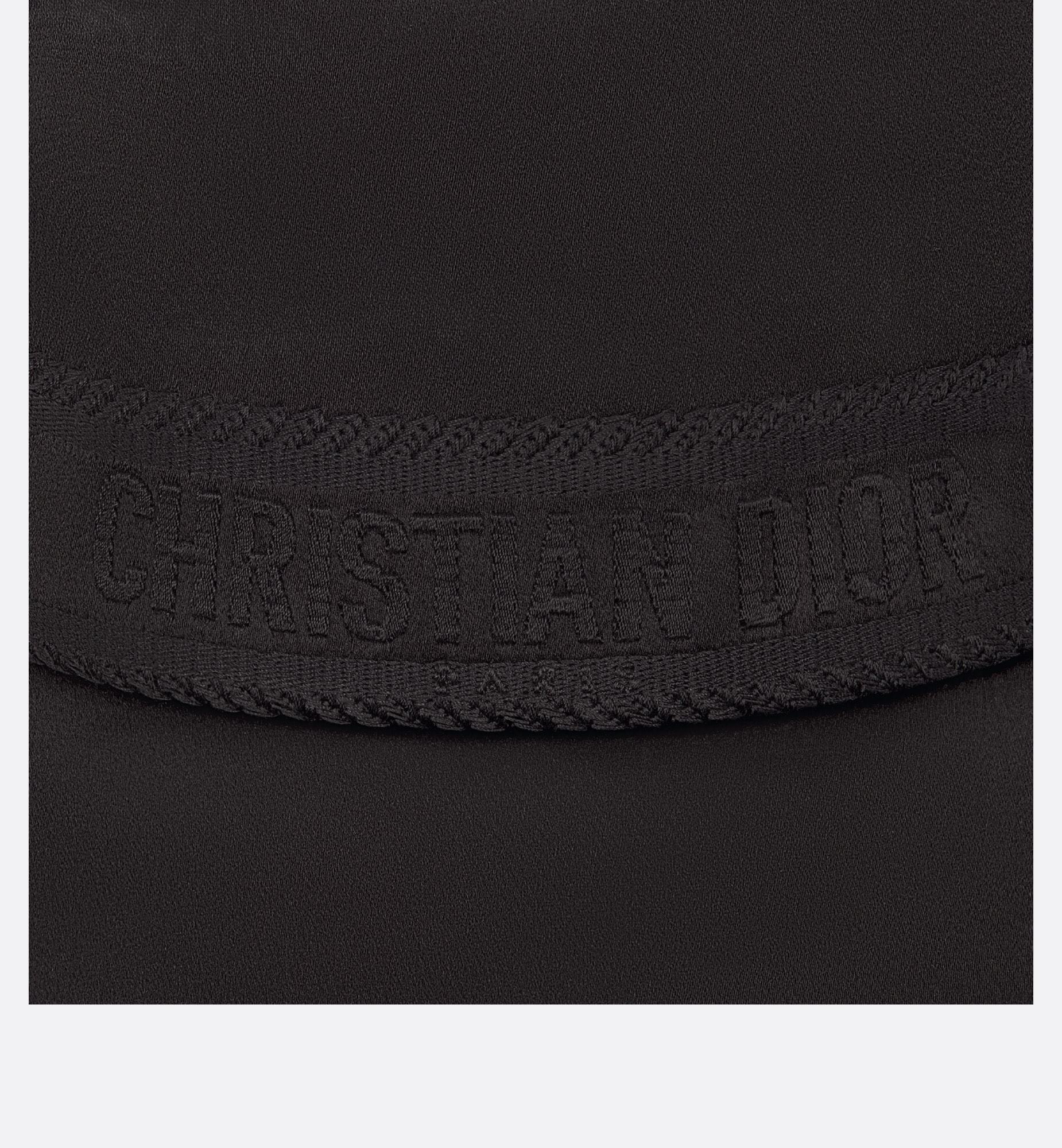 Dior Logo Hat In Black