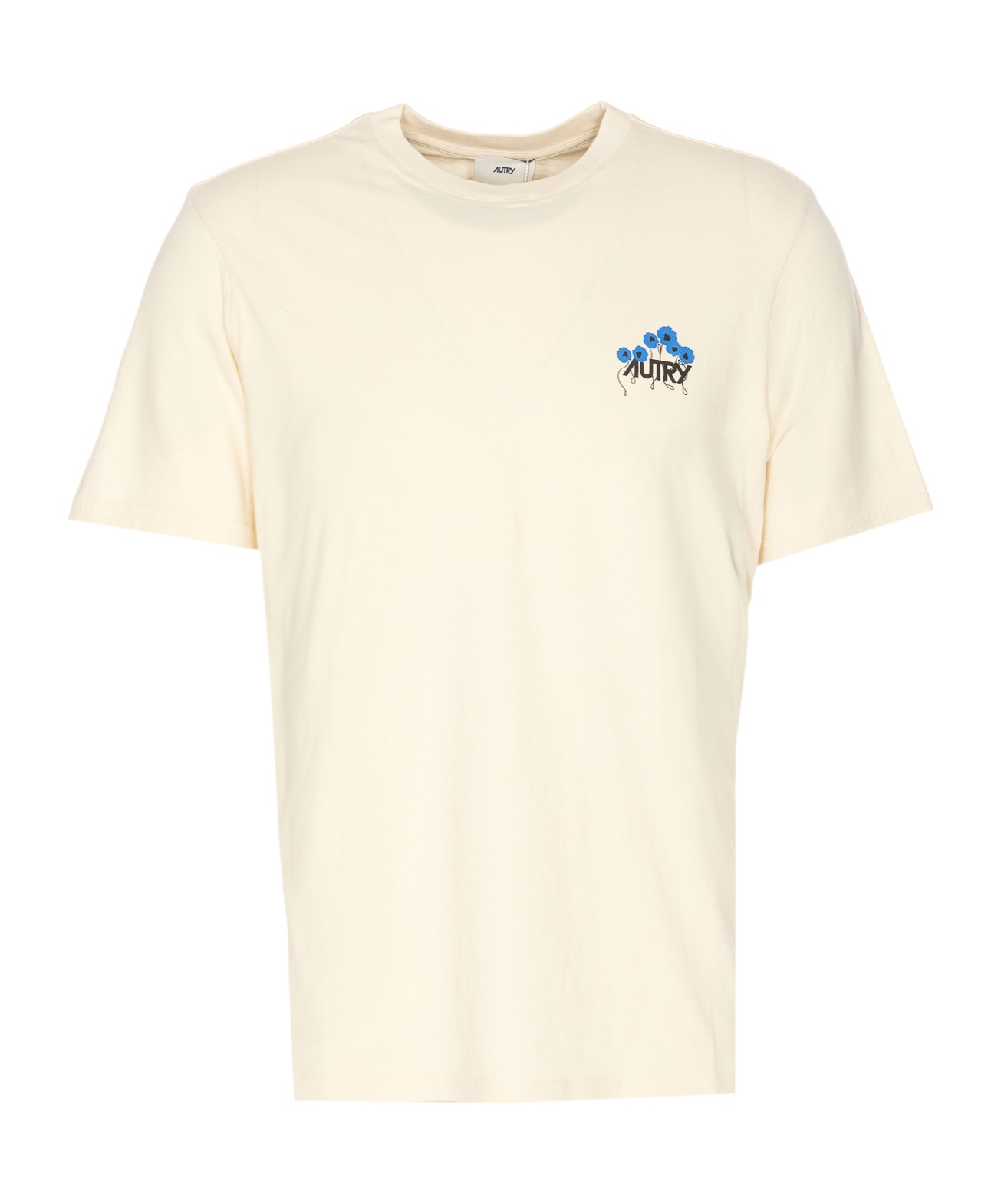 Autry Round Neck T-shirt In White