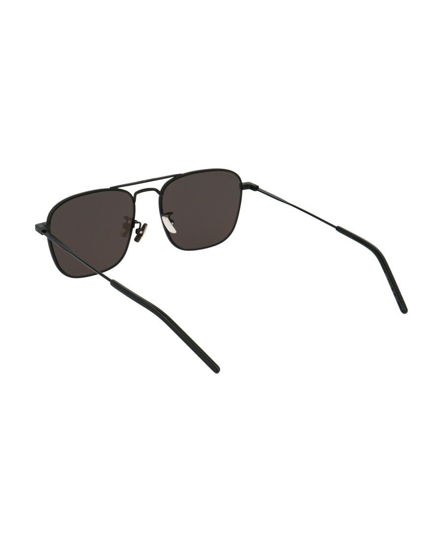 Saint Laurent Sl309 Aviator-style Sunglasses In Gray