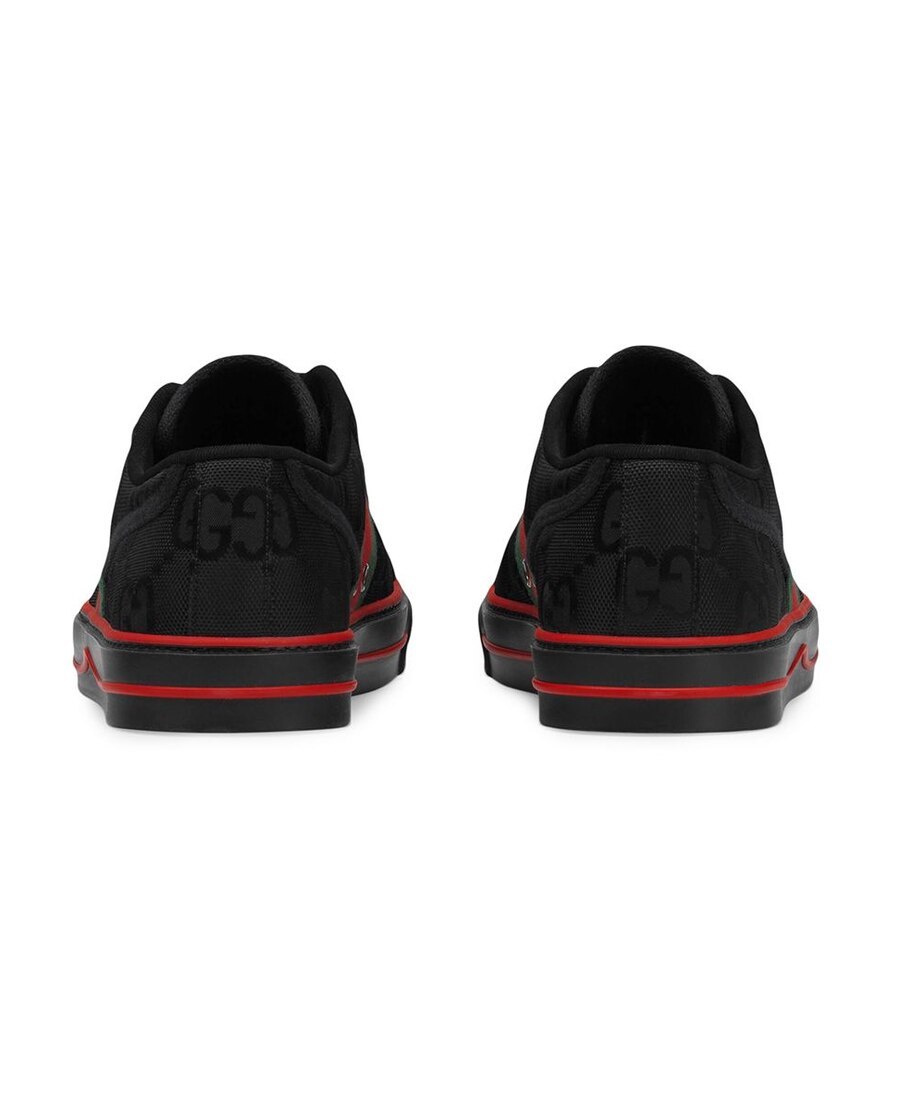 Gucci Off The Grid Gg Supreme Canvas Low-top Sneakers In Black