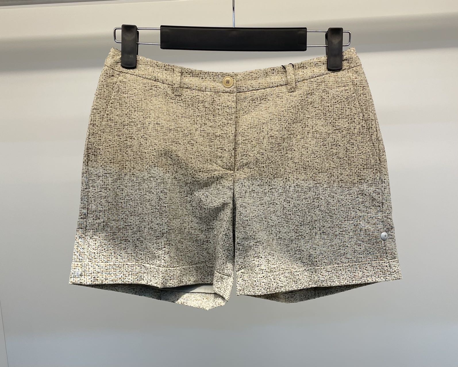 Weekend Max Mara Wide-leg Shorts In Nude