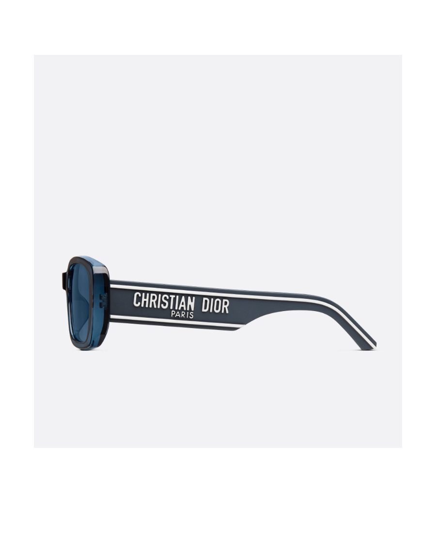 Dior Wil S2u 53mm Rectangular Sunglasses In Blue