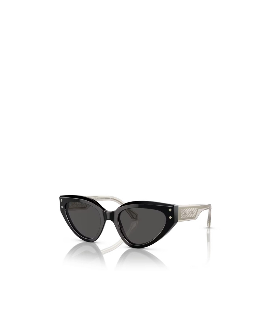 Bvlgari Bulgari Triangle Frame Sunglasses In Black