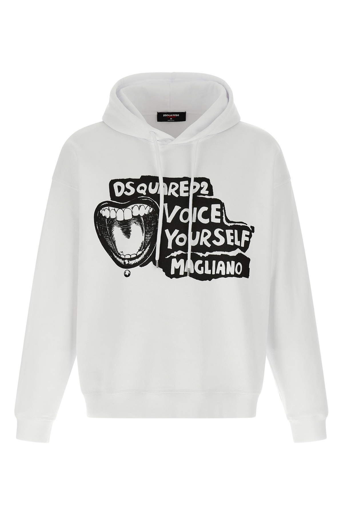 Dsquared2 Dsquared White Cotton Dsquared X Magliano Sweatshirt In White