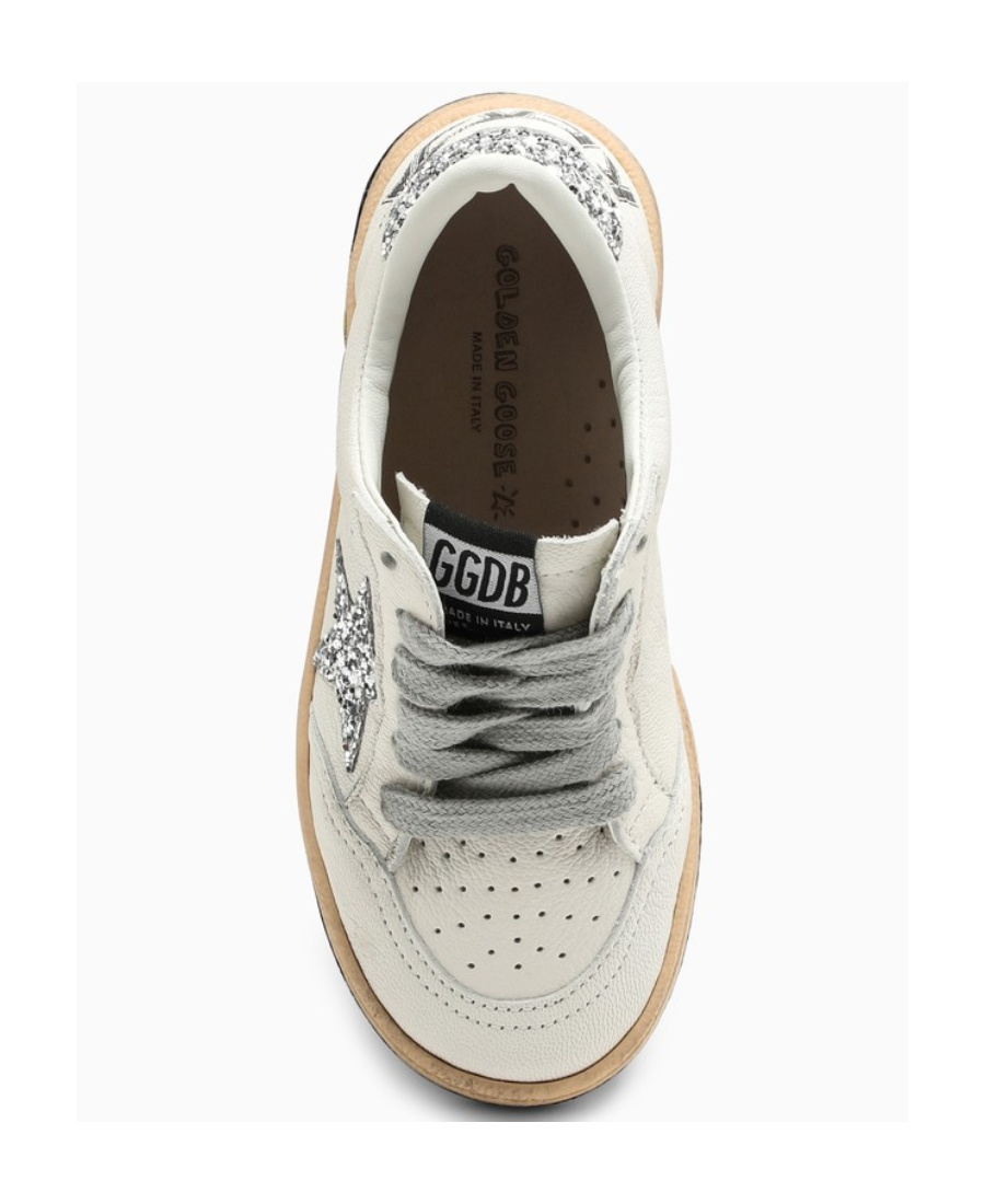 Golden Goose Ball Star Sneakers In White
