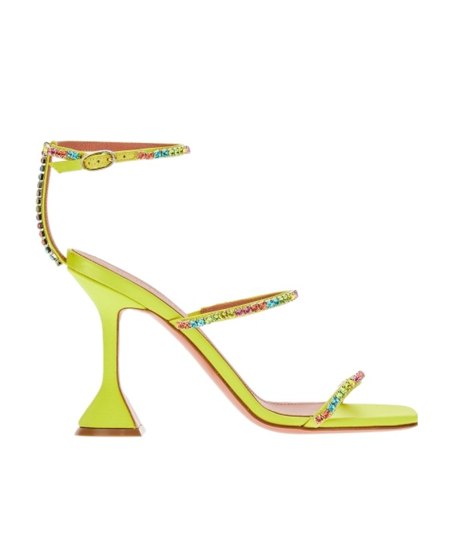 AMINA MUADDI OPEN-TOED HIGH-HEELED SANDALS