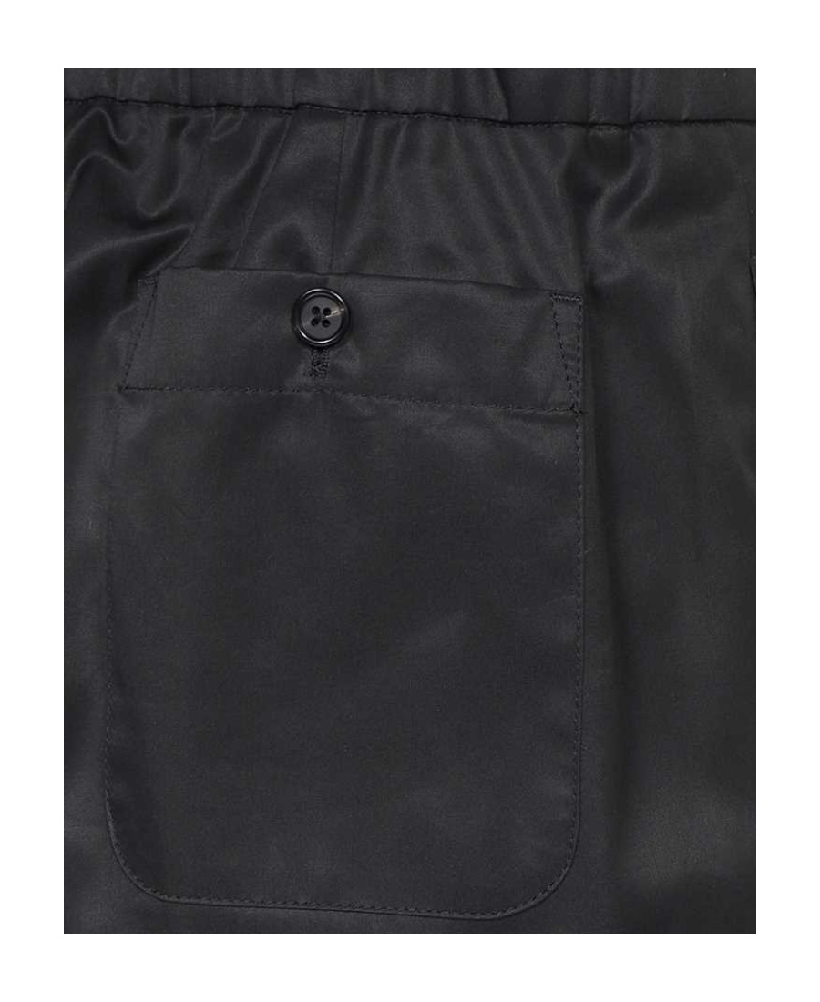 Alexander Mcqueen Panelled Straight-leg Shorts In Black