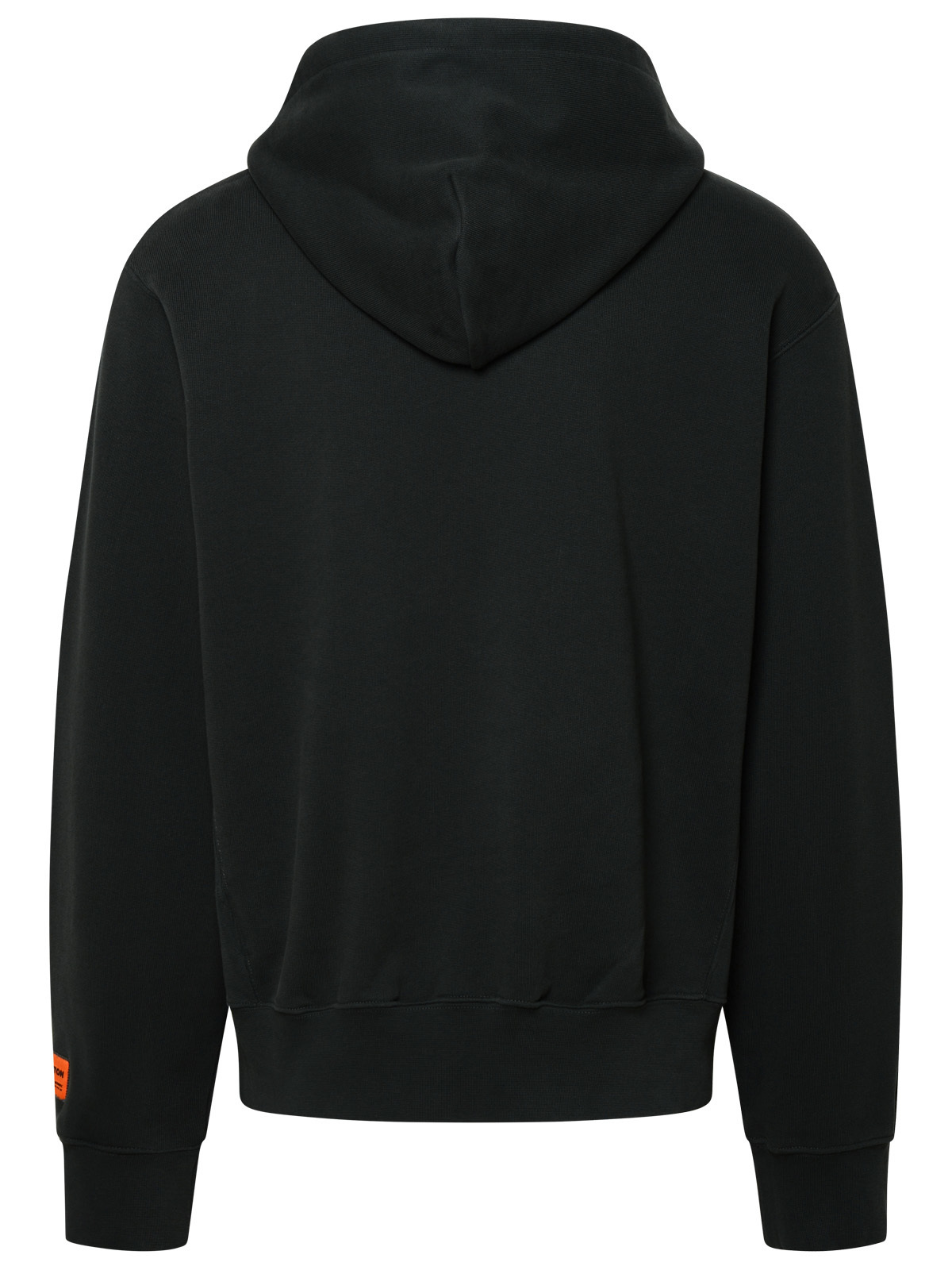 Heron Preston Censored Graphic-print Cotton Hoodie In Black
