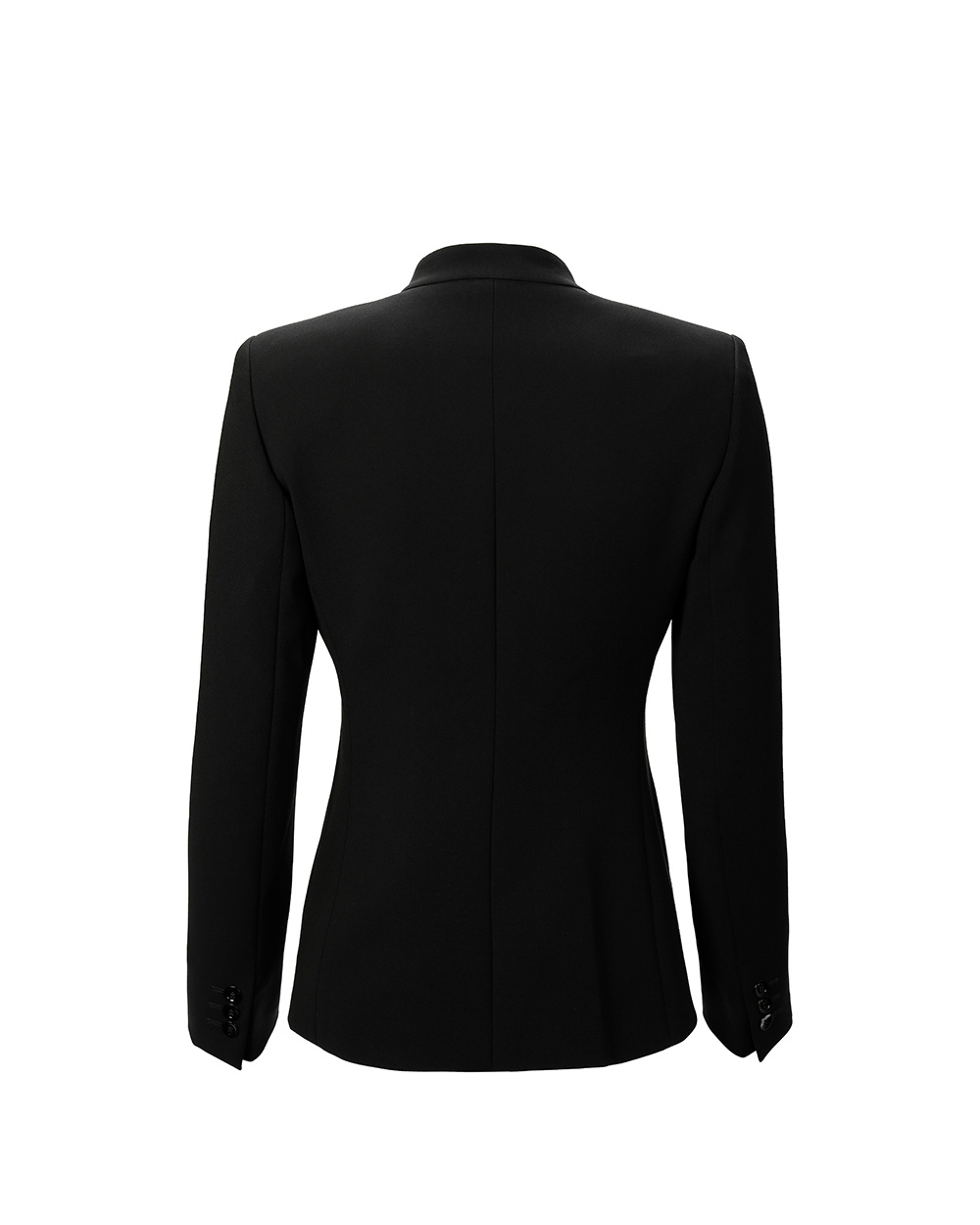 Max Mara Long Sleeved Suit Jacket In Black