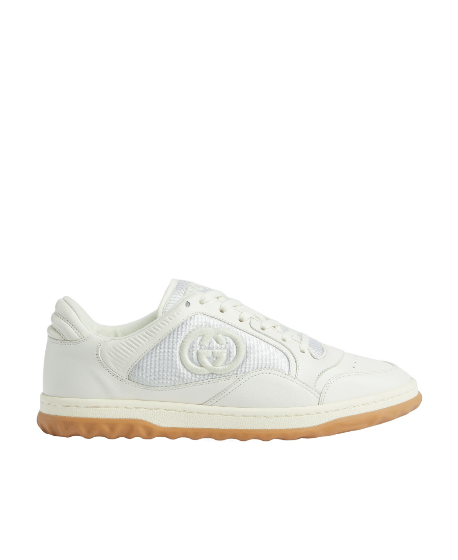 Gucci Double G Logo Low-top Sneakers In White