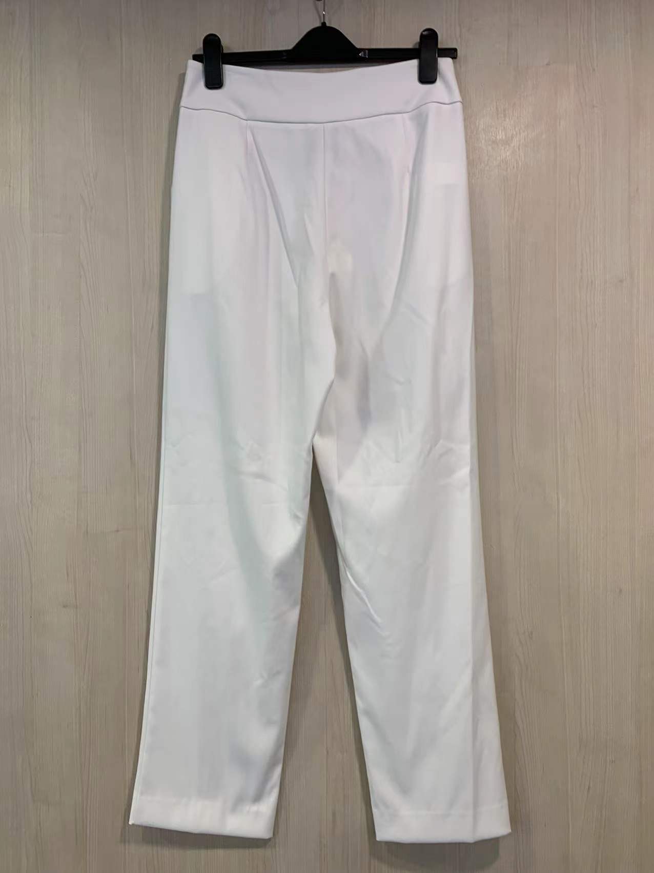 Edward Achour Paris High-waisted Casual Pants In Gray