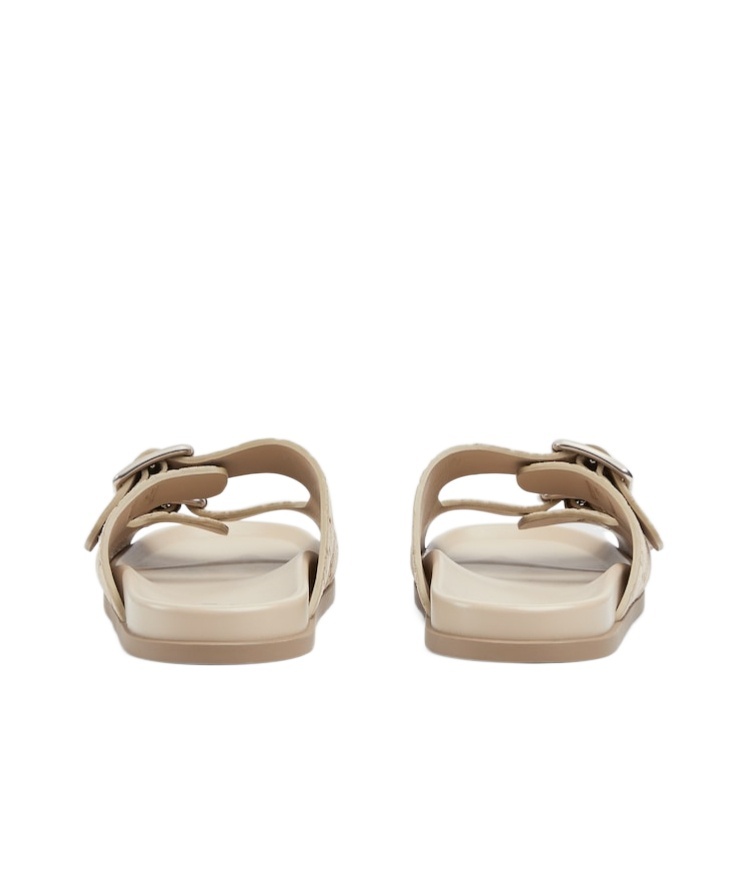 Gucci Slide Sandals In Nude