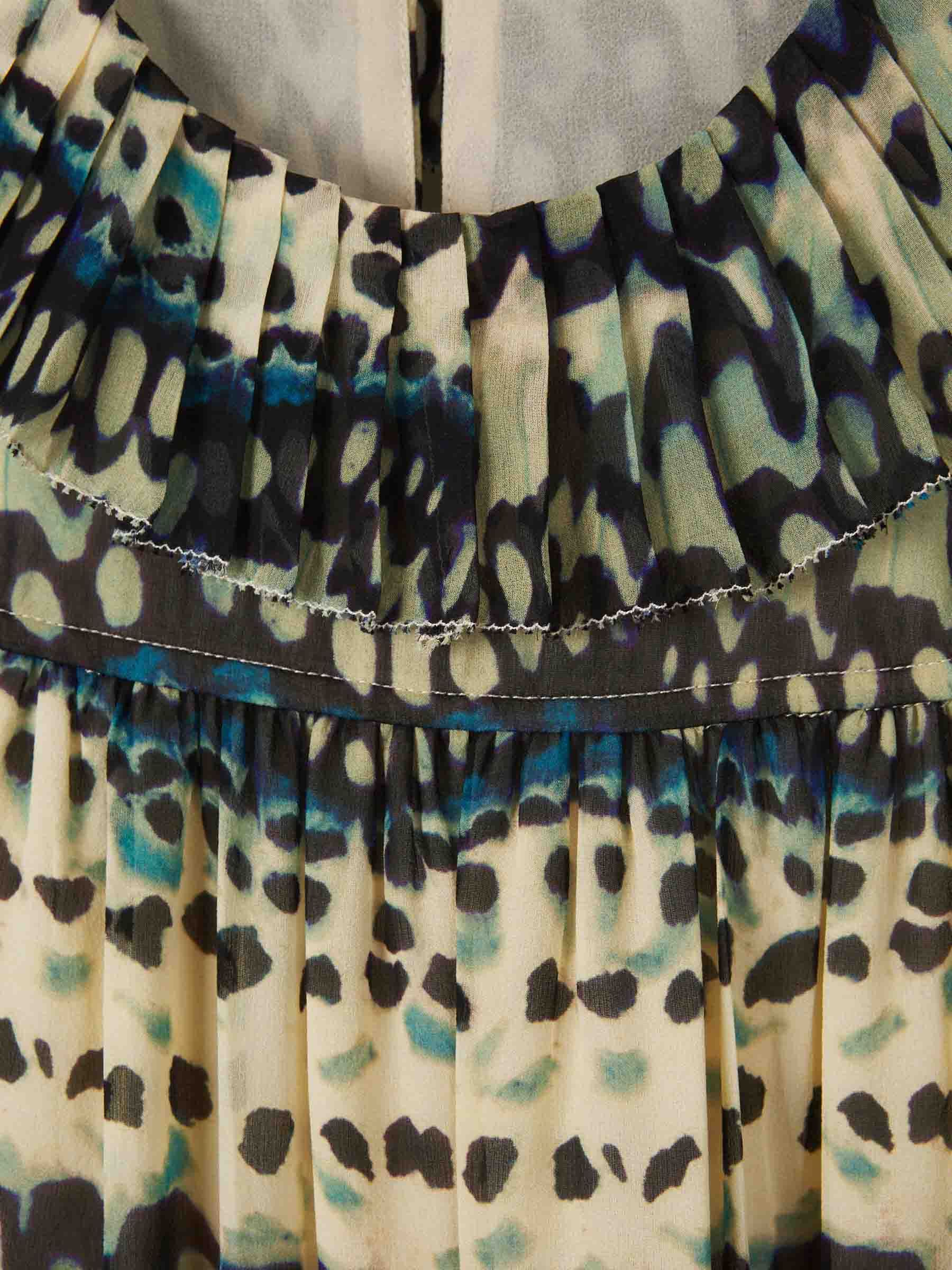 Ulla Johnson Miri Ruffled Silk Mini Dress In Multicolor