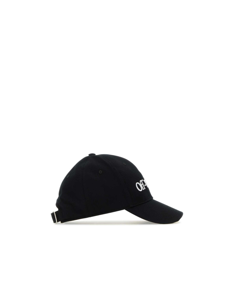 Off-white Woman Black Cotton Hat In Black