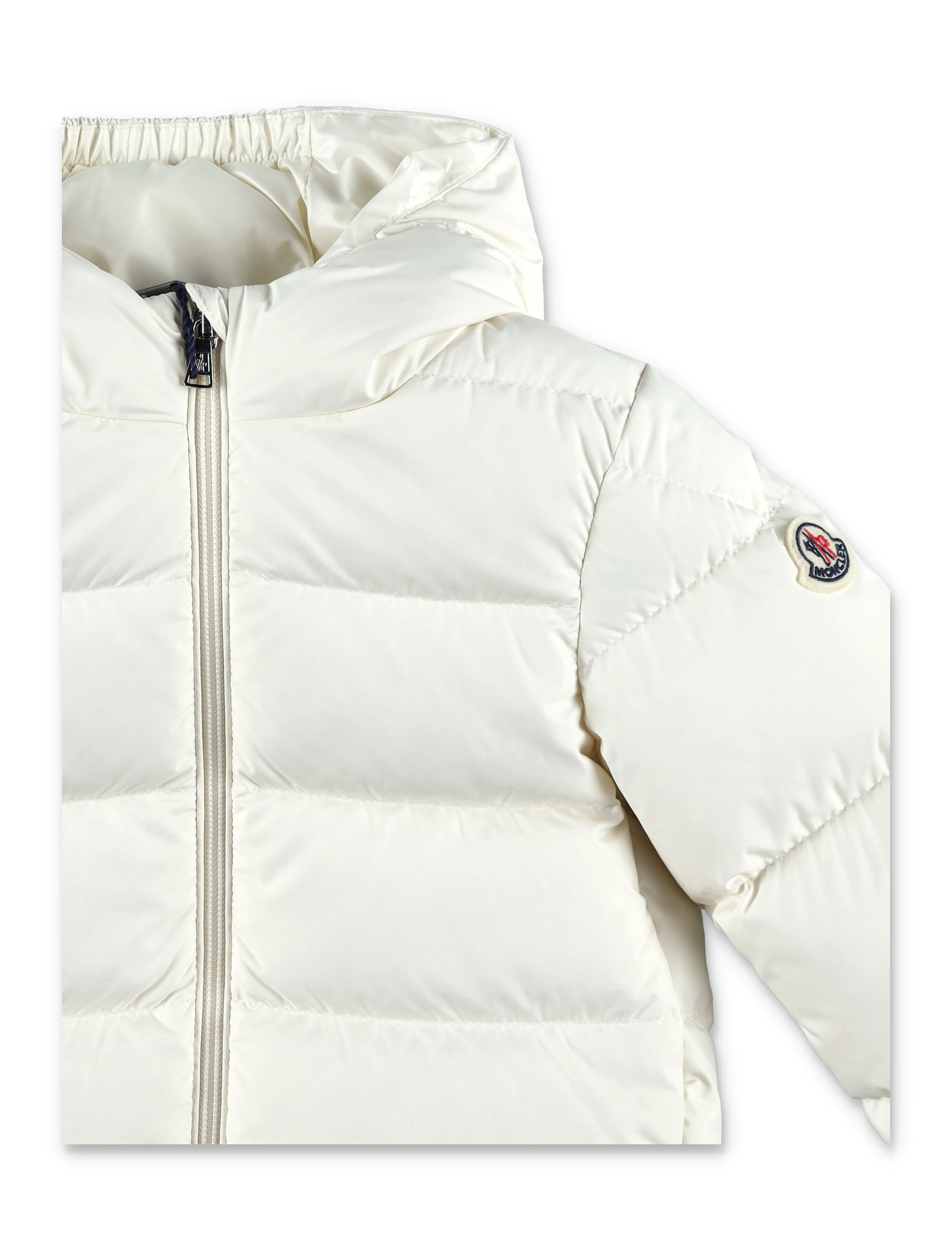 MONCLER MONCLER ENFANT SHARON LOGO PATCH PADDED JACKET