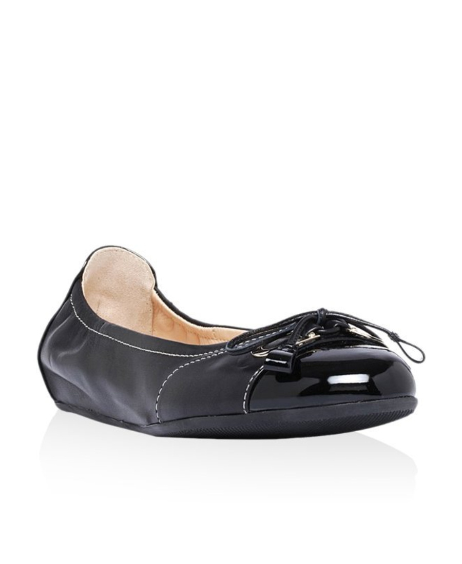 BALLY LOGO DETAILS BALLET SHOES
