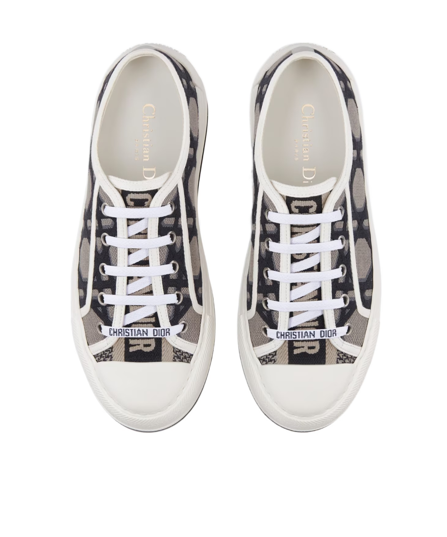Dior Walk'n' Platform Sneaker In White