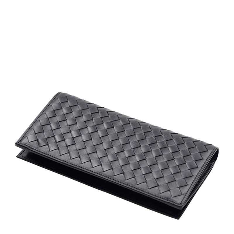 Bottega Veneta Logo Wallet In Black