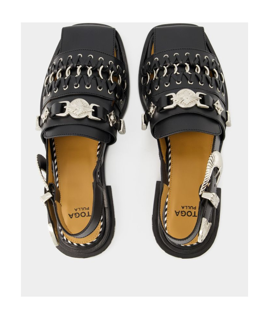 Toga Pulla Aj1312 Sandals In Black