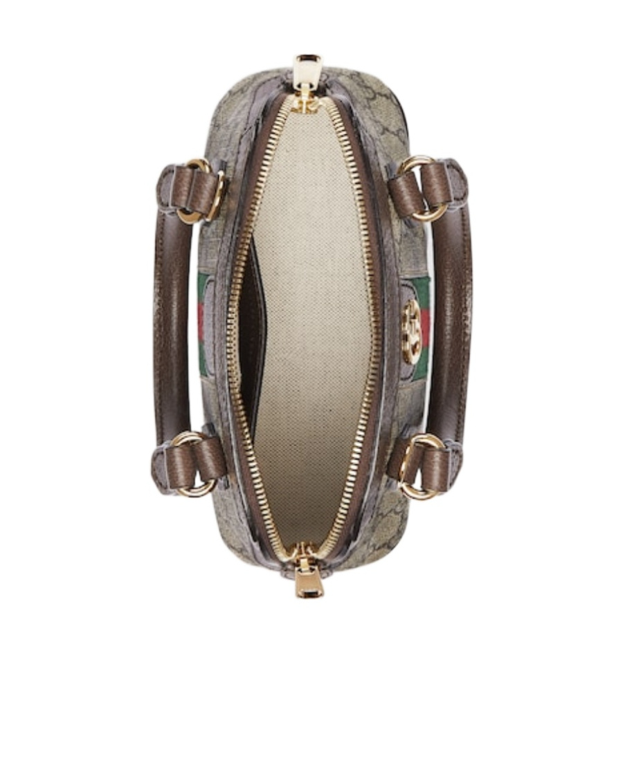 Gucci Mini Ophidia Gg Supreme Top-handle Bag In Multicolor