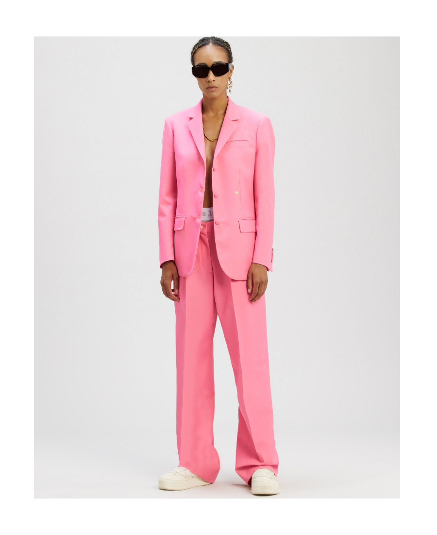 Palm Angels Miami Suit Pants In Pink