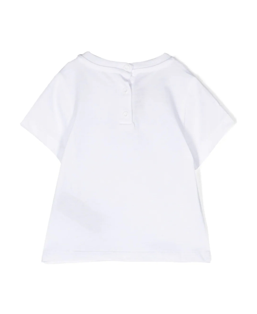 Balmain Logo-print Cotton T-shirt In White