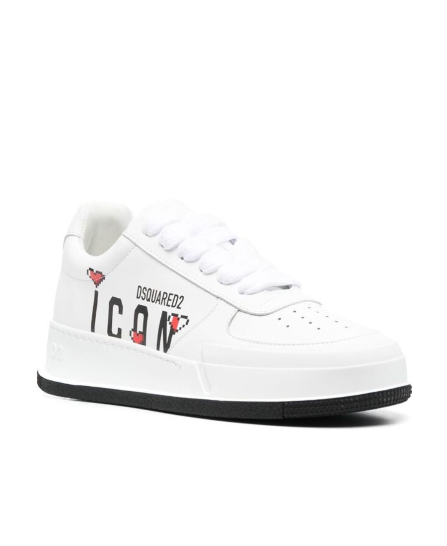 Dsquared2 Canadian Low-top Sneakers In White