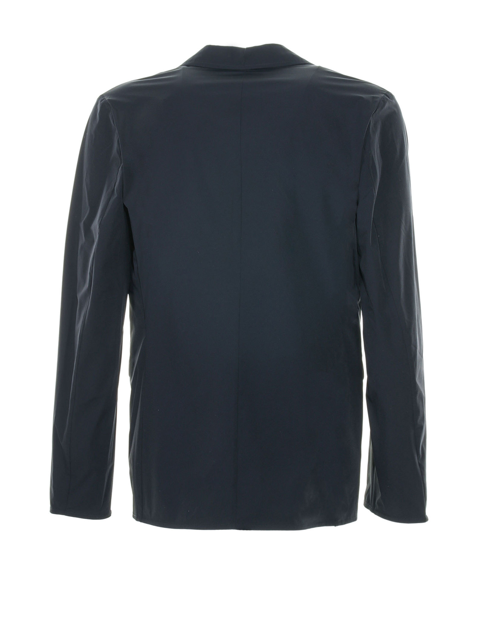 Aspesi Long-sleeved Suit Coat In Black