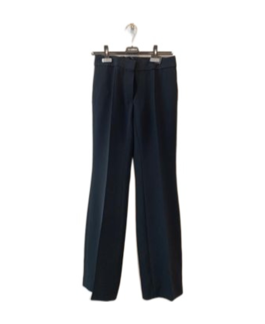 Jil Sander Low-waist Flared Trousers In Black