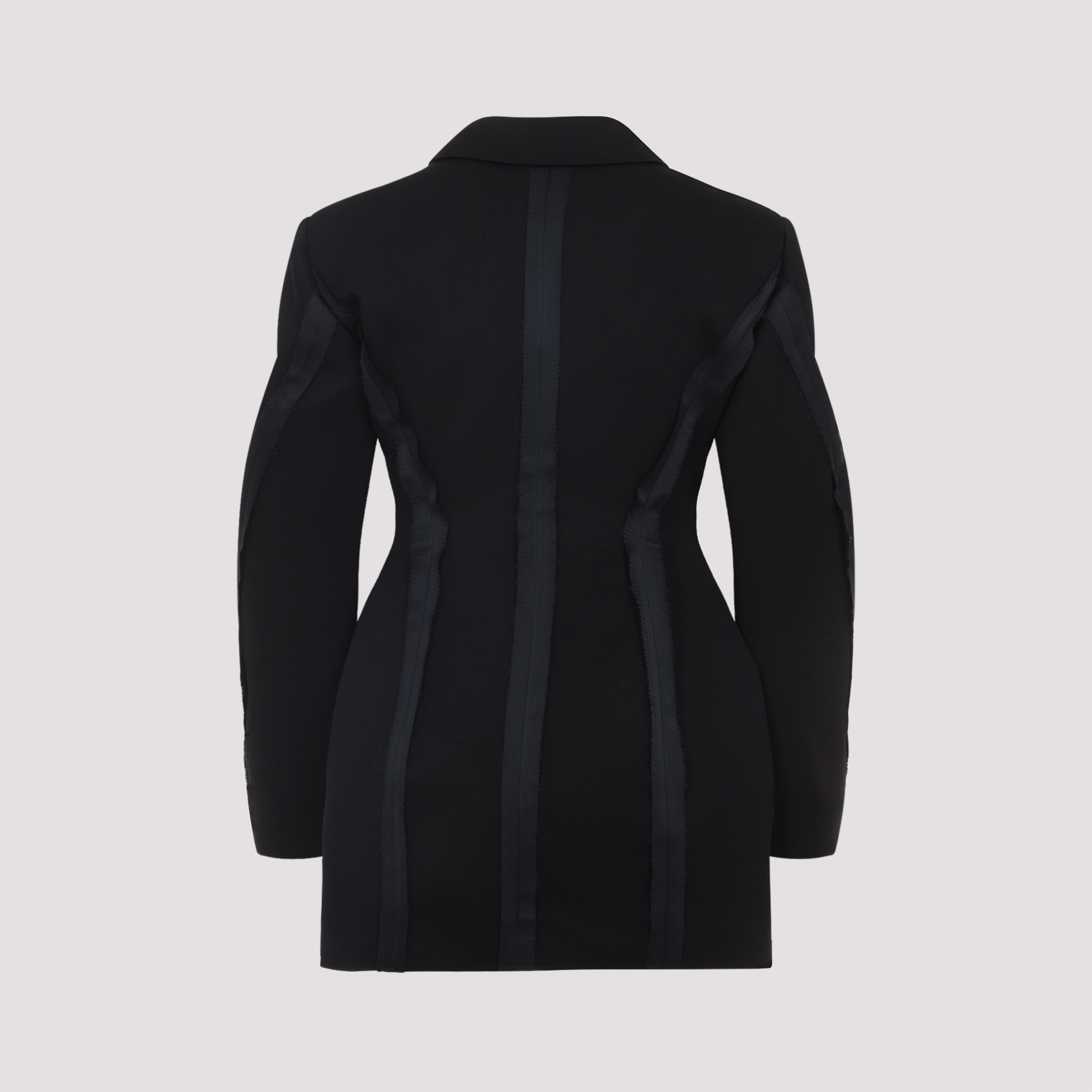 Givenchy Inside-out Cocoon Mini Blazer Dress In Black